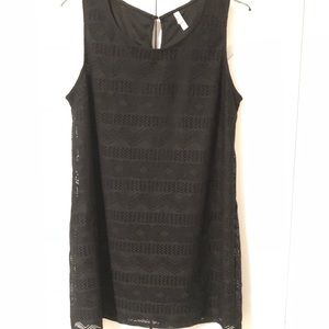 Cute Little Mini Black Lace Dress 👗